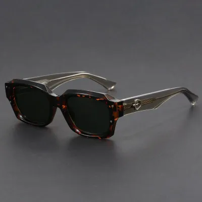 EUROPEAN AND AMERICAN PERSONALITY HIGH-END SUNGLASS GB-1097GY